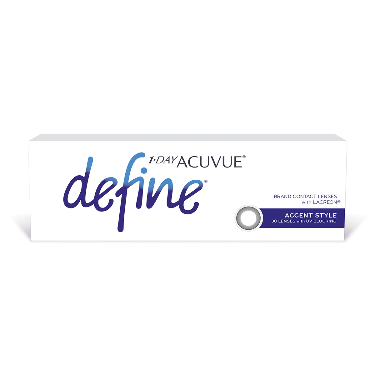 Acuvue 1-Day Define with Lacreon - 30 Pack