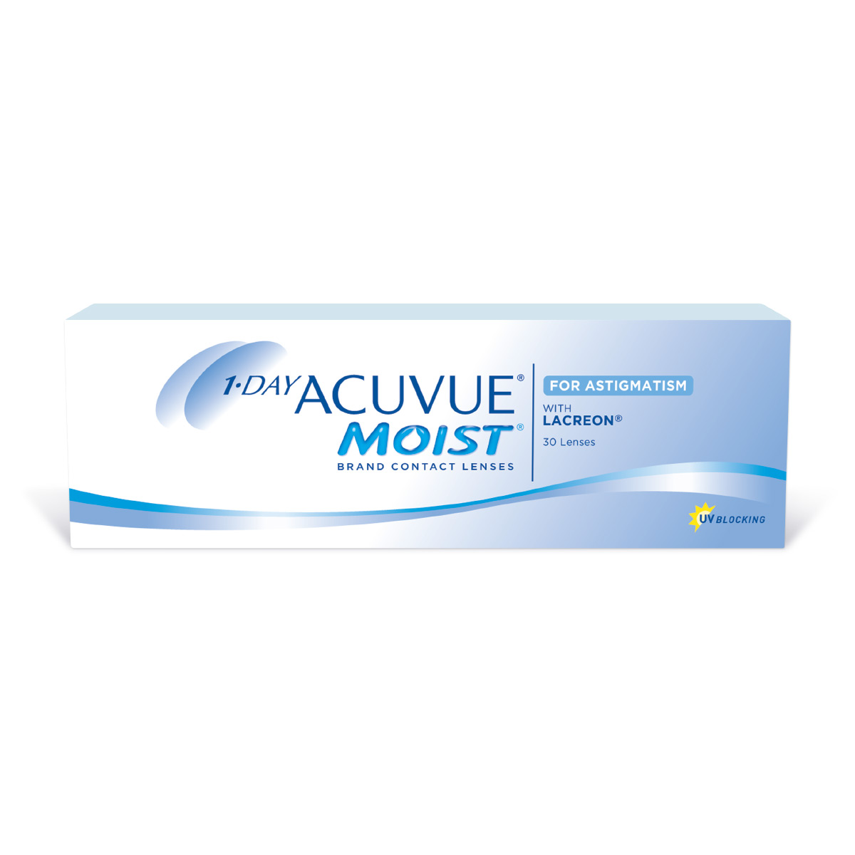 Acuvue 1-Day Moist Astigmatism - Daily - 30 Pack